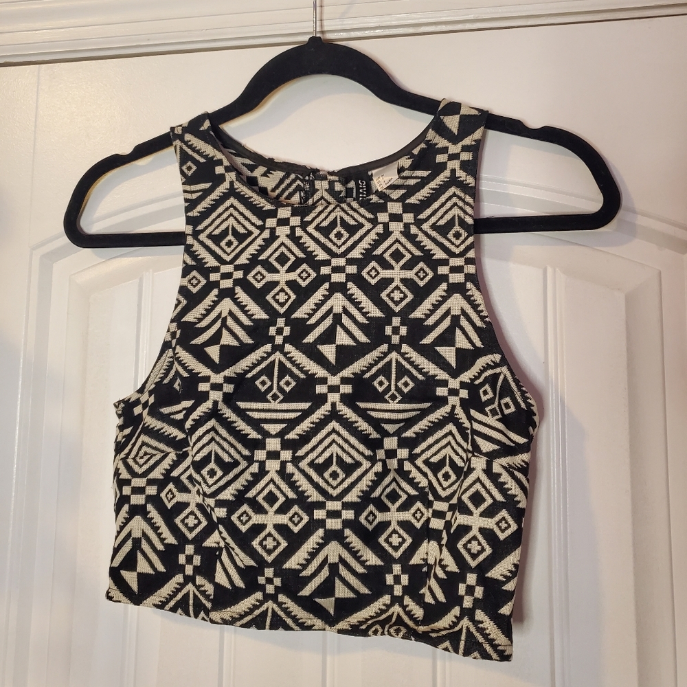 CROPPED FITTED TANK